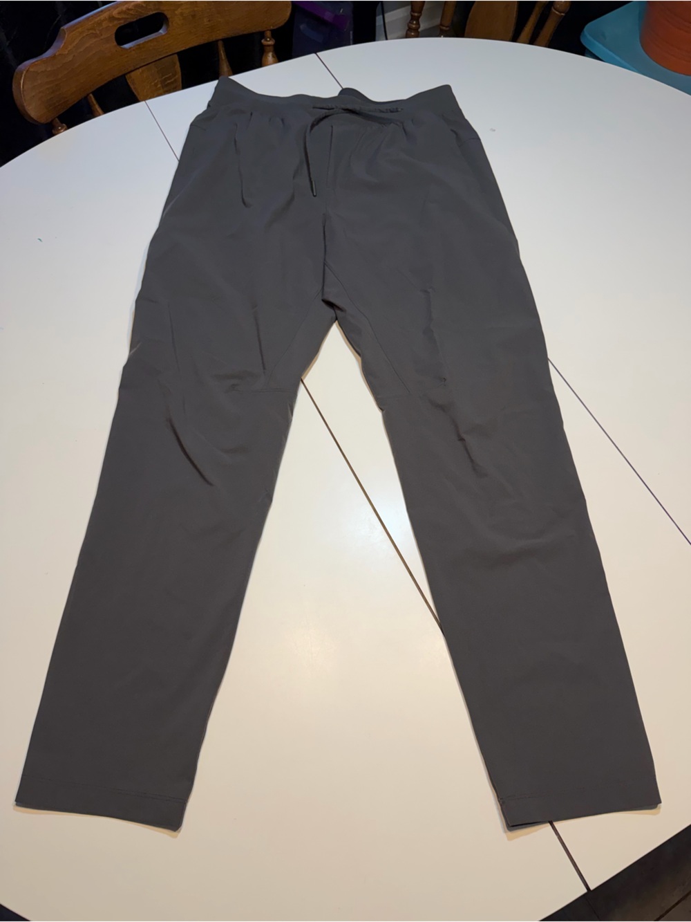 Lululemon large olive green gray trousers slacks